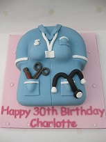 midwife birthday cake